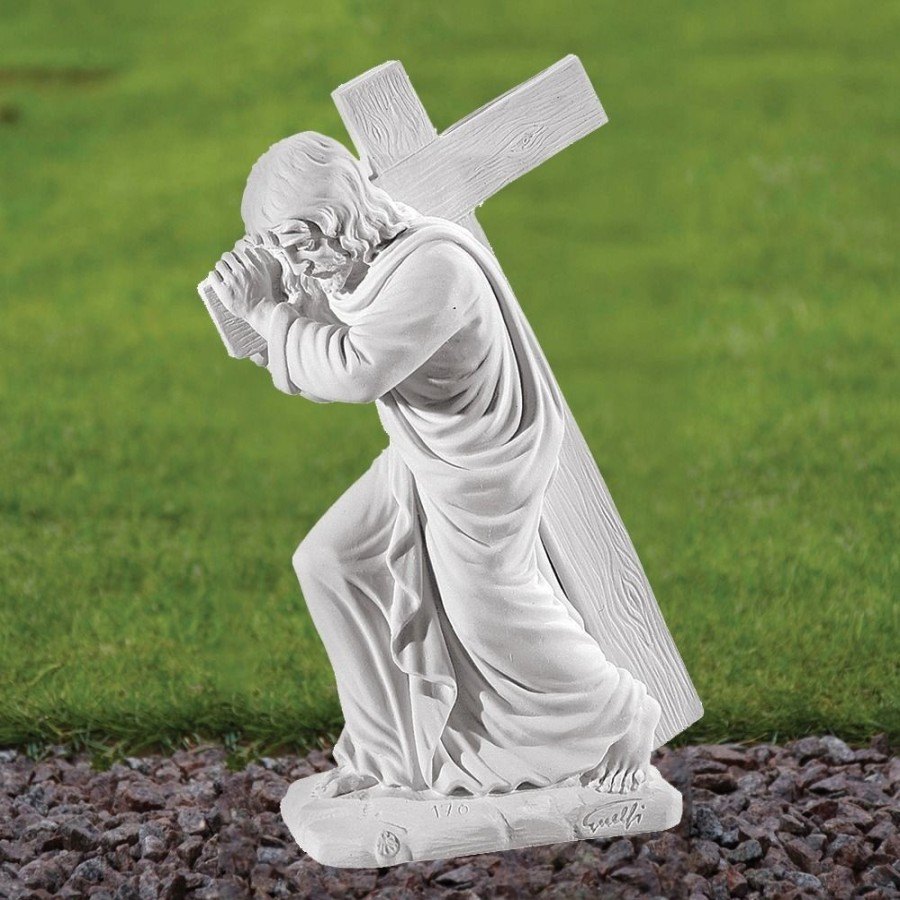 STATUES & SCULPTURES Jesus Christ 38Cm Marble Resin Garden Statue Wholesale