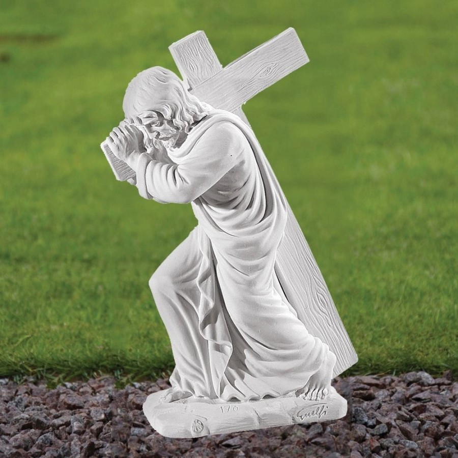 STATUES & SCULPTURES Jesus Christ 28Cm Marble Resin Garden Statue Online