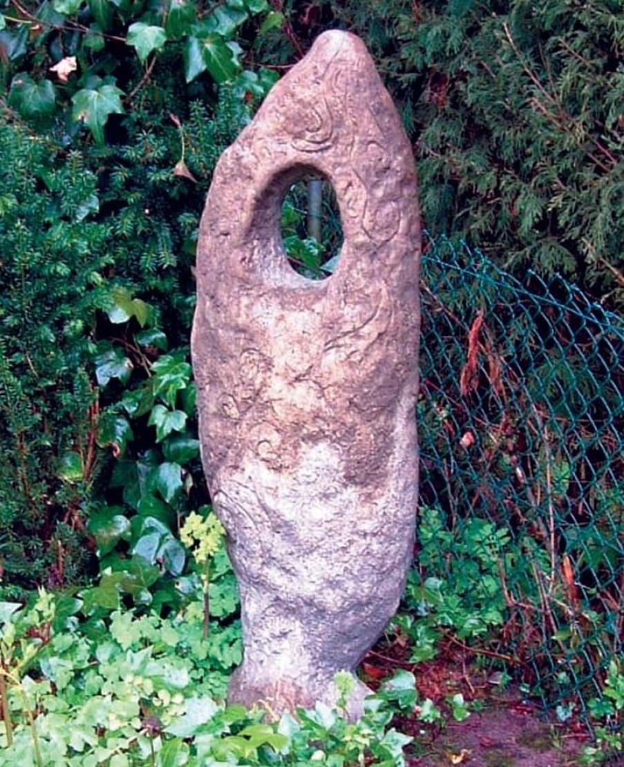 STATUES & SCULPTURES Celtic Modern Stone Garden Sculpture Hot