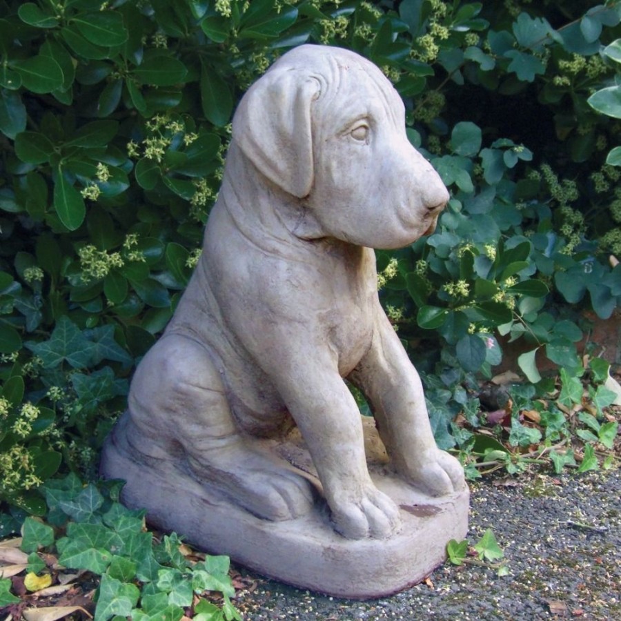 STATUES & SCULPTURES Great Dane Puppy Stone Garden Ornament Best