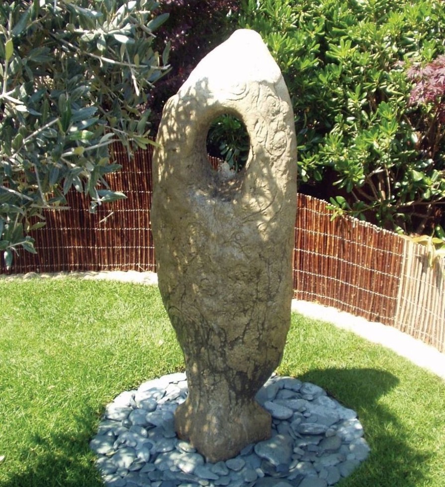 STATUES & SCULPTURES Celtic Modern Stone Garden Water Feature New