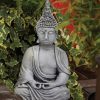 STATUES & SCULPTURES Pearl Hat Thai Stone Buddha Garden Ornament Online