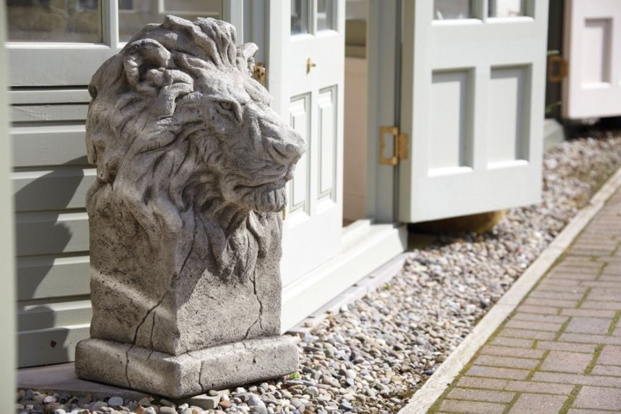 STATUES & SCULPTURES African Lions Stone Garden Statues Online