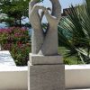 STATUES & SCULPTURES Engage Contemporary Stone Garden Sculpture New