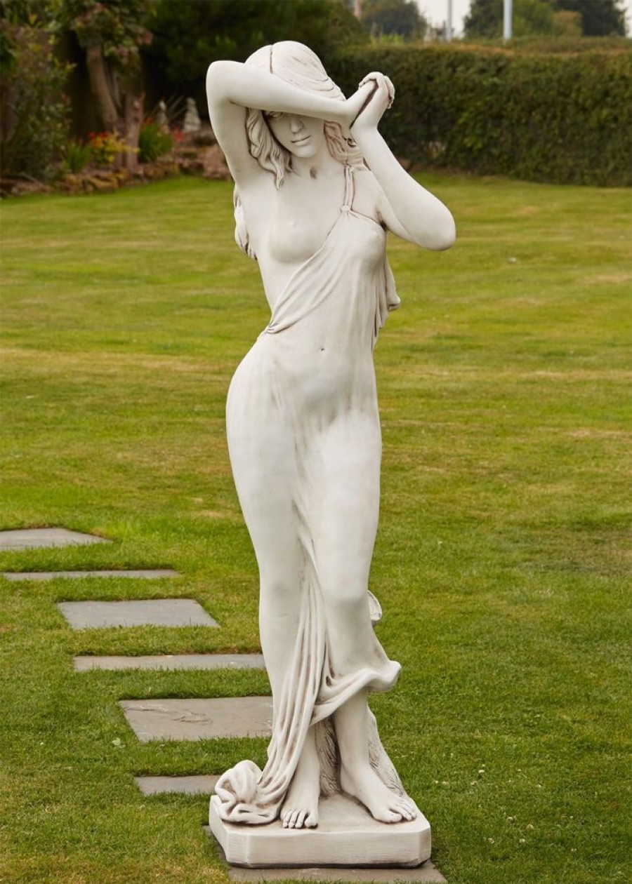 STATUES & SCULPTURES Shy Maiden Nude Stone Garden Statue Wholesale >  Deliciouetea