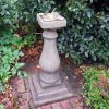 STATUES & SCULPTURES Baluster Brass Stone Garden Sundial Clearance