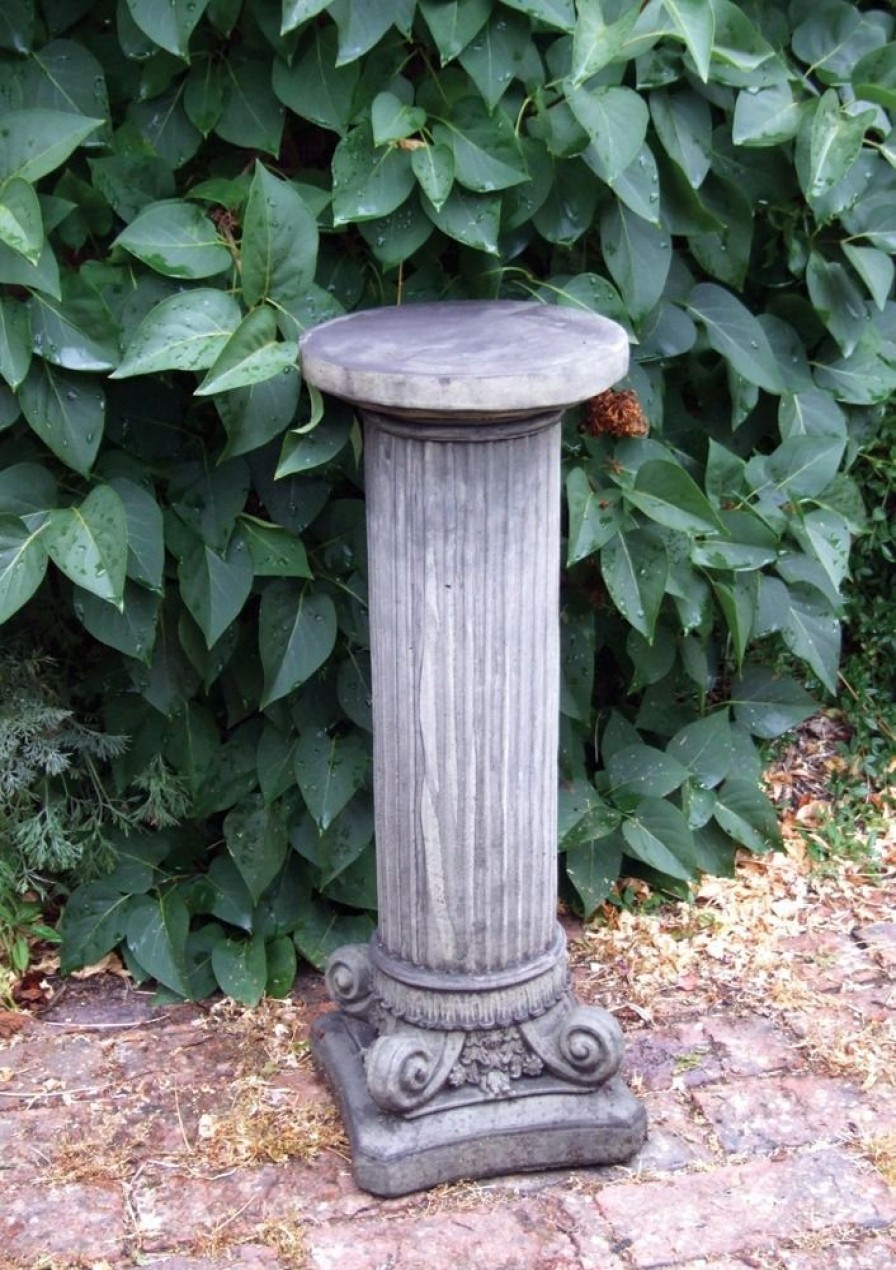 STATUES & SCULPTURES Corinthian Column Stone Garden Pedestal Wholesale