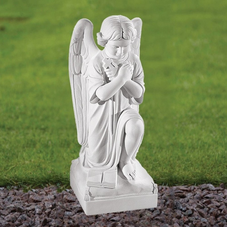 STATUES & SCULPTURES Angel 54Cm Marble Resin Garden Statue Wholesale