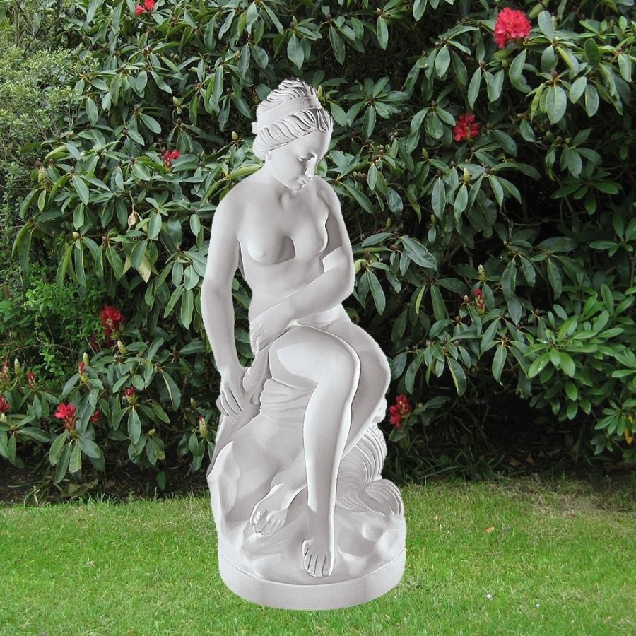 STATUES & SCULPTURES Cleopatra 65Cm Marble Resin Garden Statue Hot